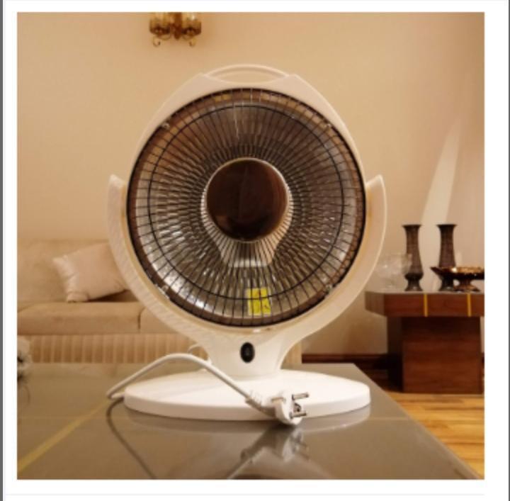 Compact Electric Fan Heater – 600W