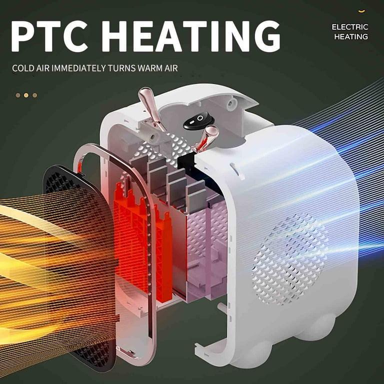 Portable Electric Space Heater – 800W