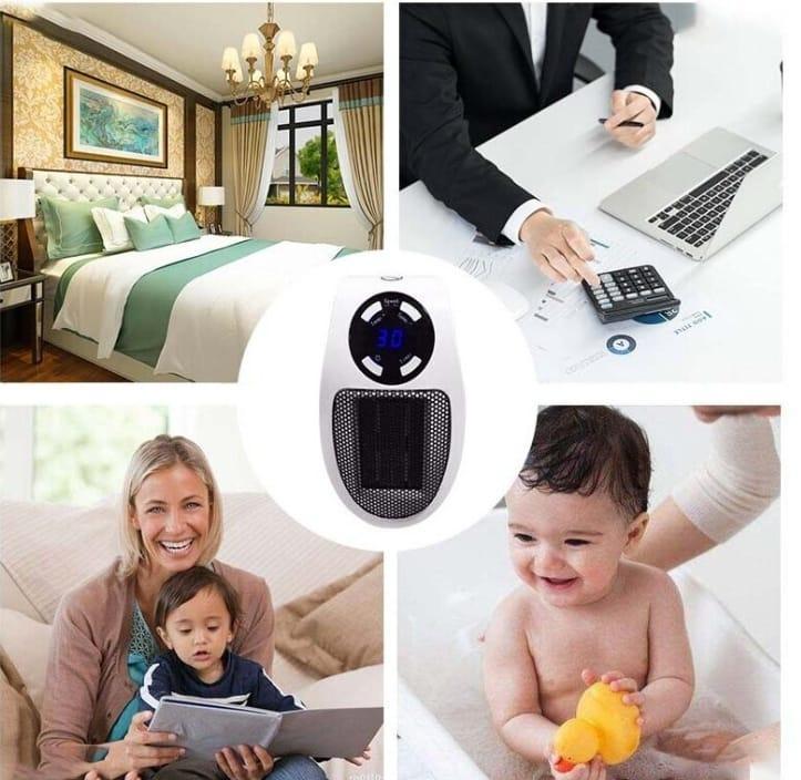 Portable Electric Heater – 500W